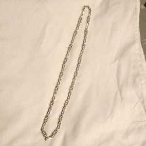 Silver Chain Necklace 29" long